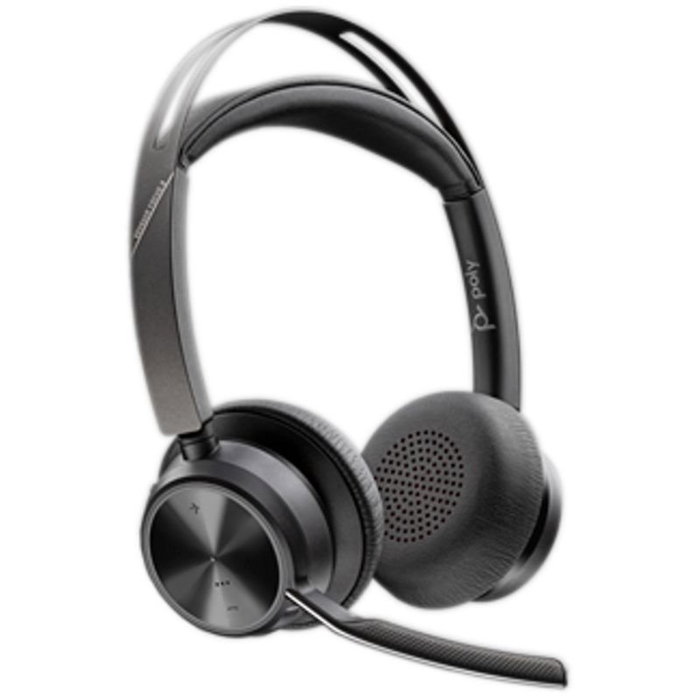 HP Poly Voyager Focus 2 USB-C-C con Base de Carga y Adaptador USB-C/A HP Poly Voyager Focus 2 USB-C-C con Base de Carga y Adaptador USB-C/A